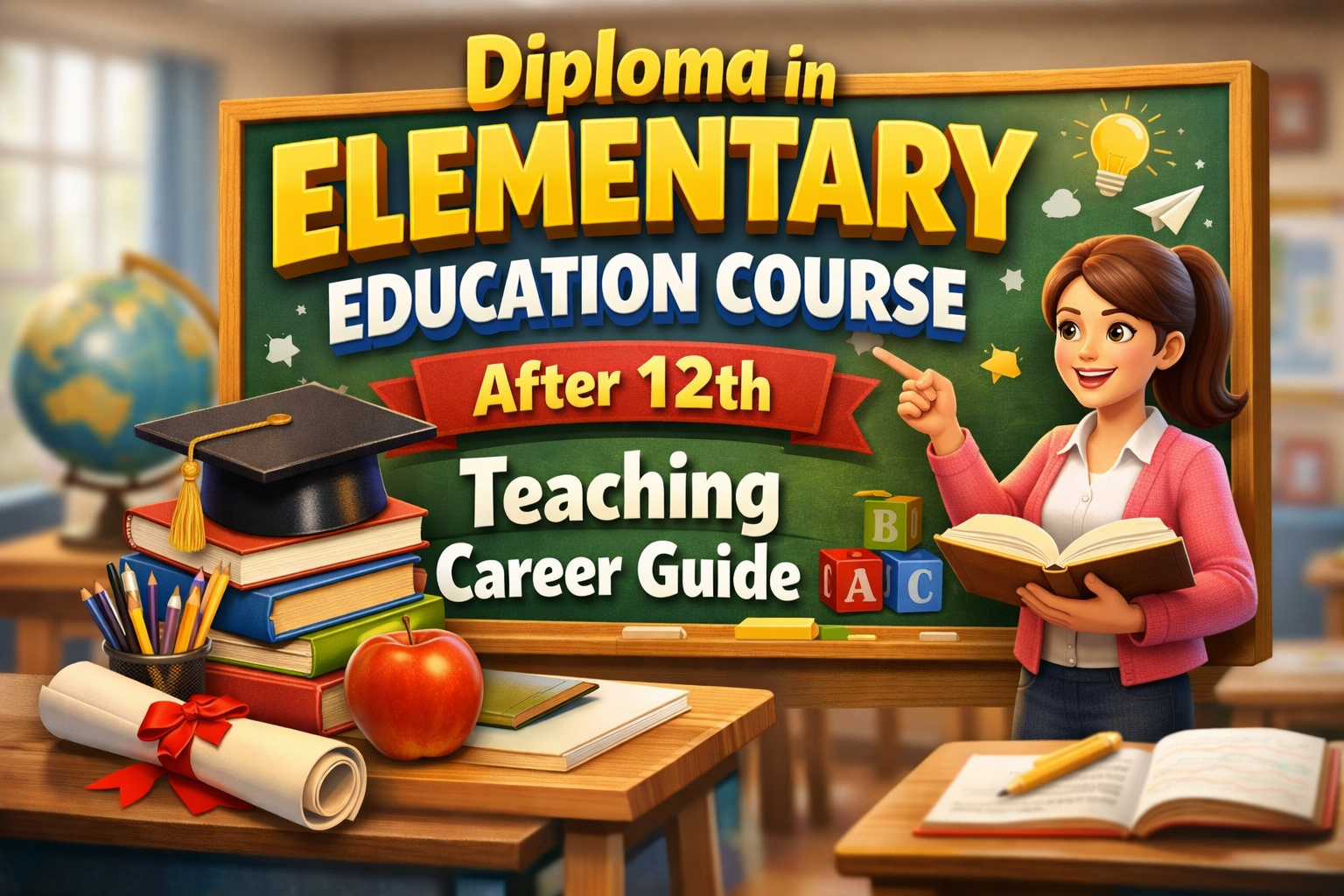 Diploma in Elementary Education Course | After 12th Teaching Career Guide
