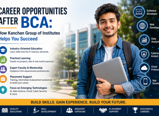 Career Opportunities After BCA: How Kanchan Group of Institutes Helps You Succeed