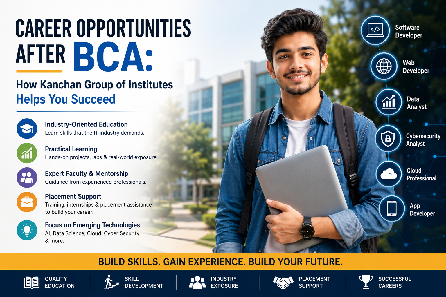 Career Opportunities After BCA: How Kanchan Group of Institutes Helps You Succeed