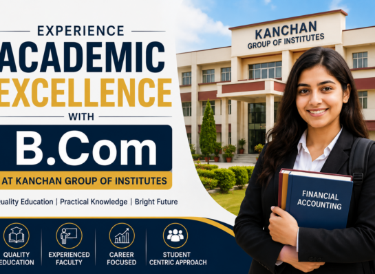 Experience Academic Excellence with B.Com at Kanchan Group of Institutes