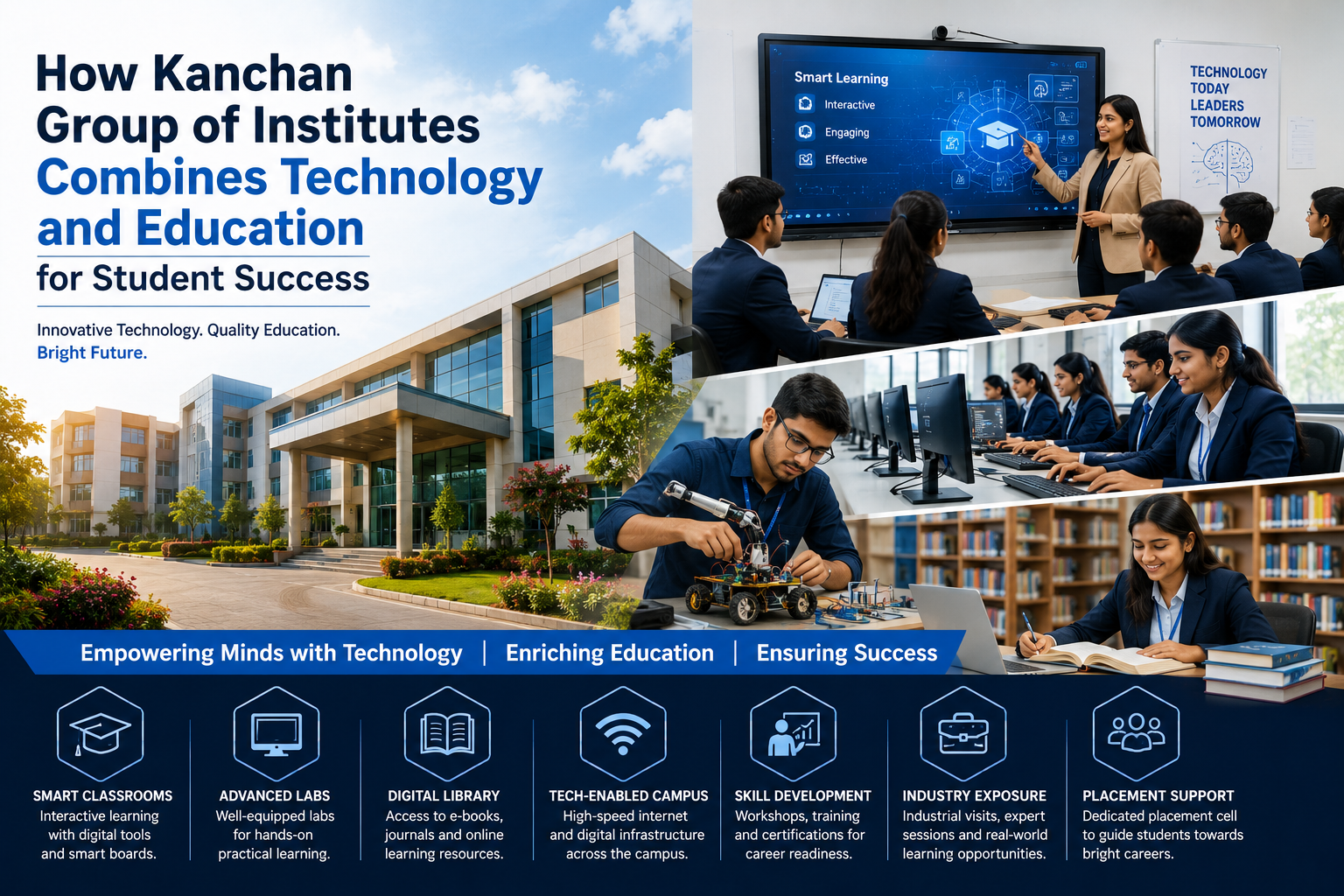 How Kanchan Group of Institutes Combines Technology and Education for Student Success