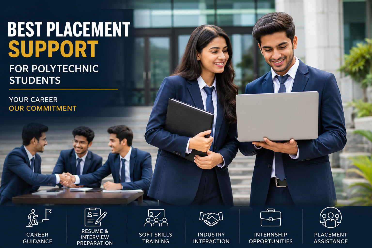 Best Placement Support for Polytechnic Students at Kanchan Group of Institutes