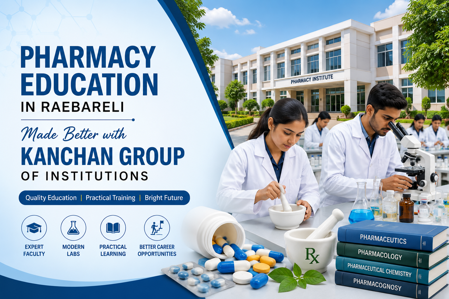 Pharmacy Education in Raebareli Made Better with Kanchan Group of Institutions