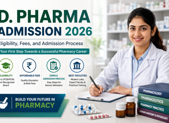 D. Pharma Admission 2026: Eligibility, Fees, and Admission Process | Kanchan Group of Institutes