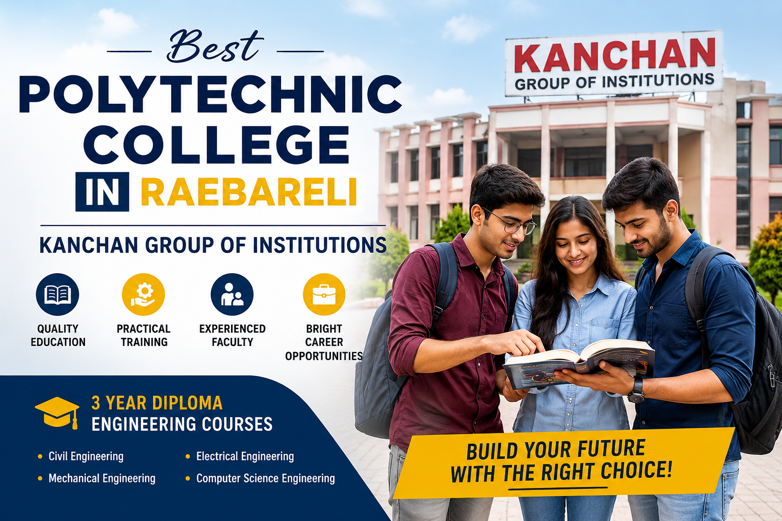 Best Polytechnic College in Raebareli | Kanchan Group of Institutions