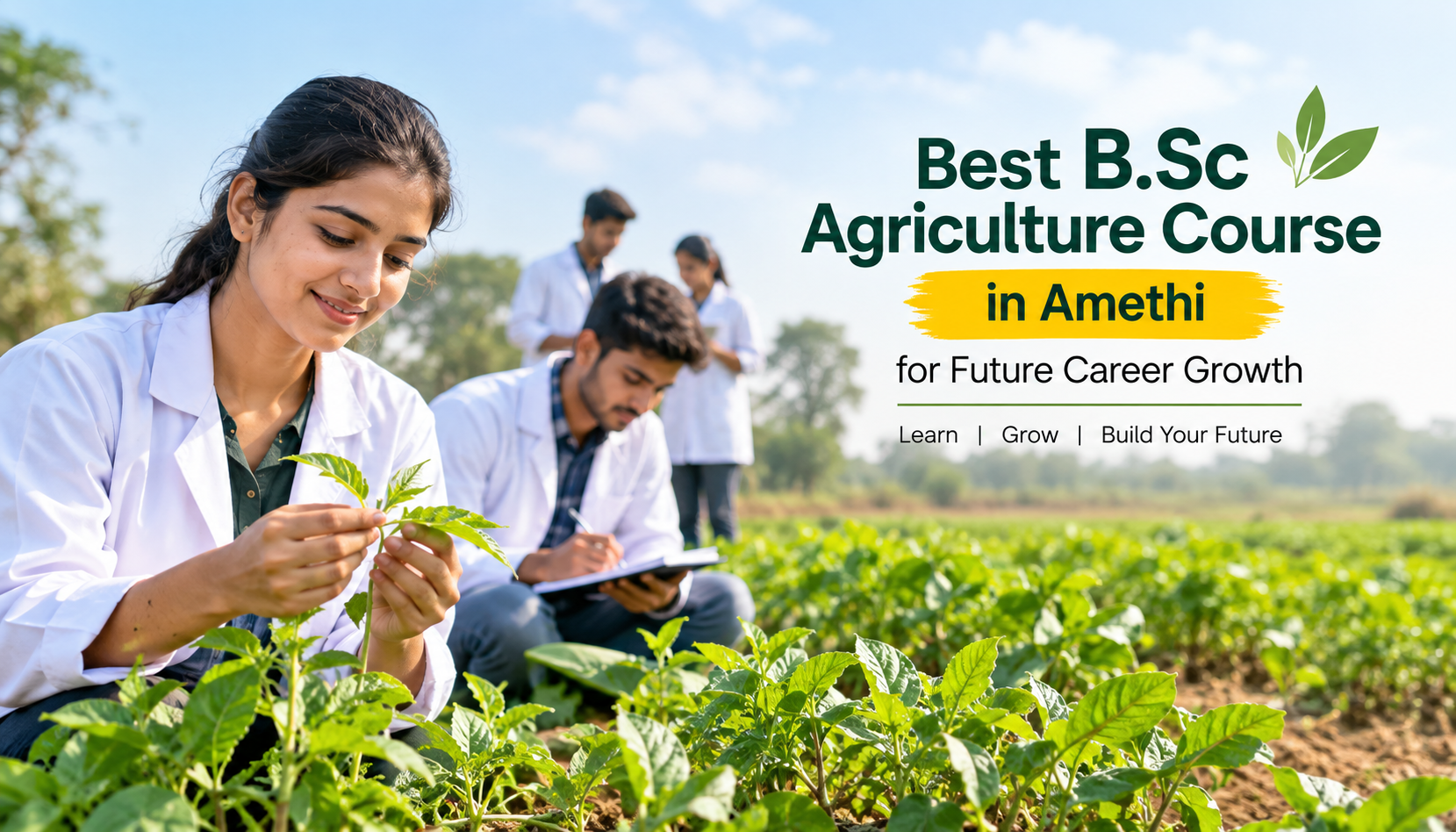 Best B.Sc Agriculture Course in Amethi for Future Career Growth | Kanchan Group of Institutions